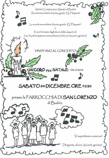 volantino coro